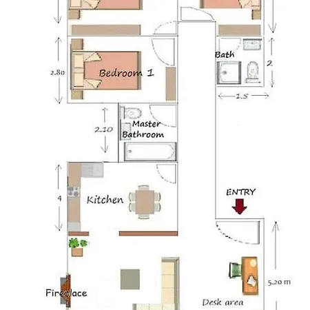 Delphic Moments Ii - Spacious 3br 2ba With View Апартаменты Дельфы
